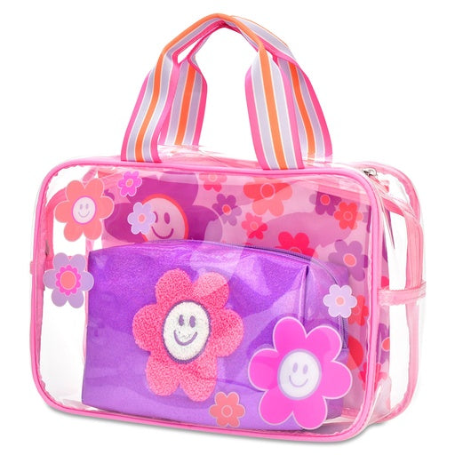 Iscream Groovy Smiles Cosmetic Bag Trio
