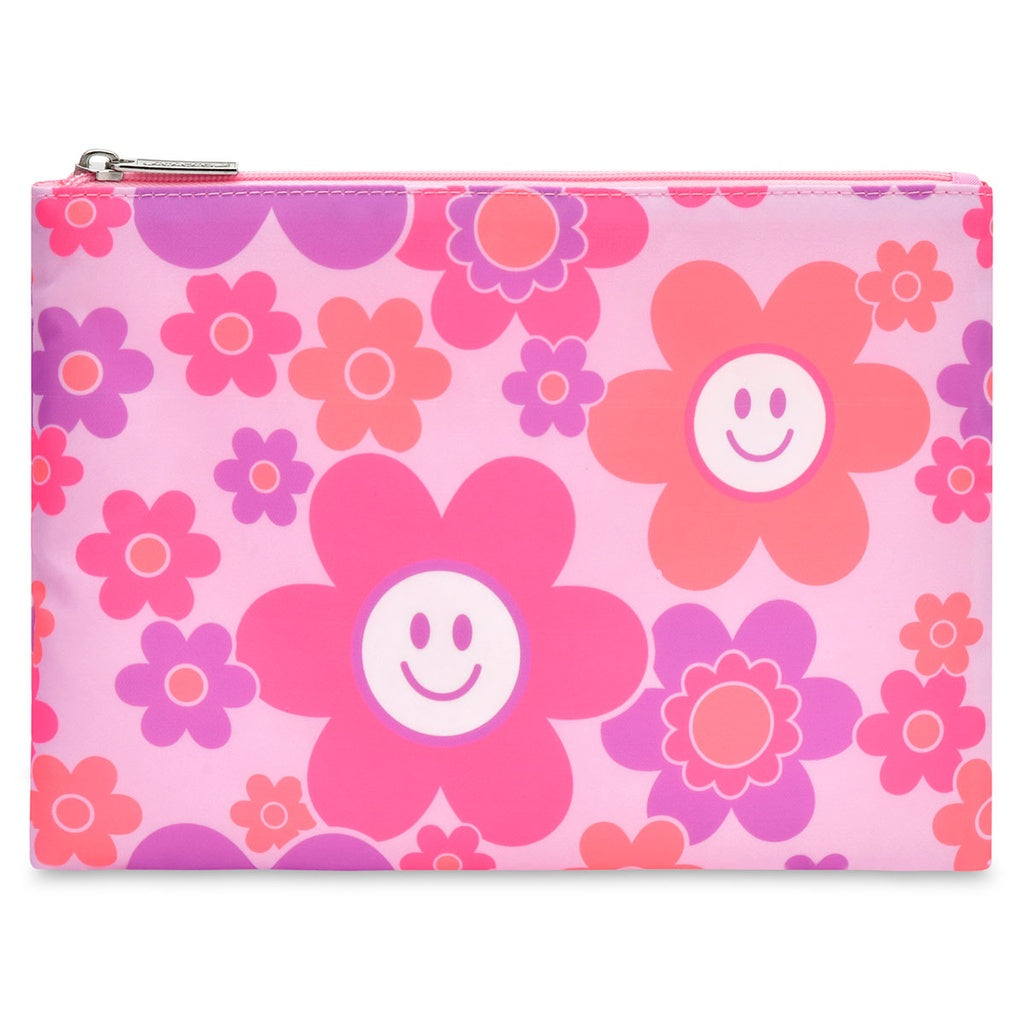 Iscream Groovy Smiles Cosmetic Bag Trio