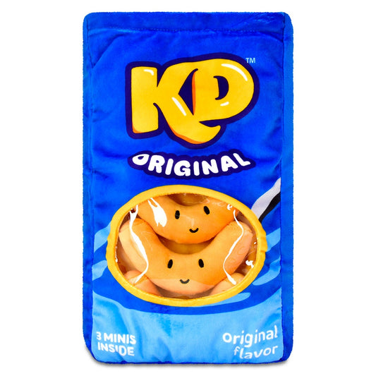 Kraft Dinner Original Packaging Plush by Iscream