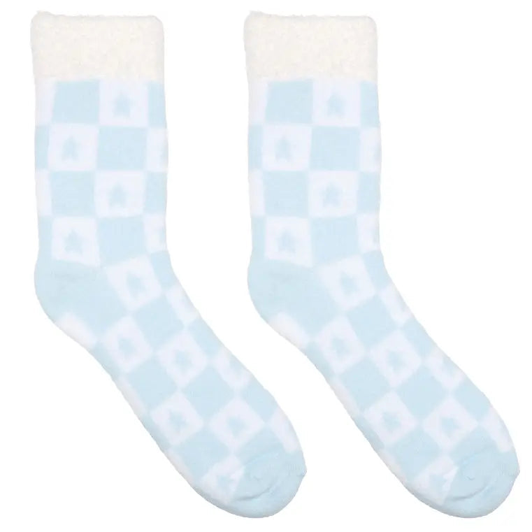 Warm Plush Socks Stars