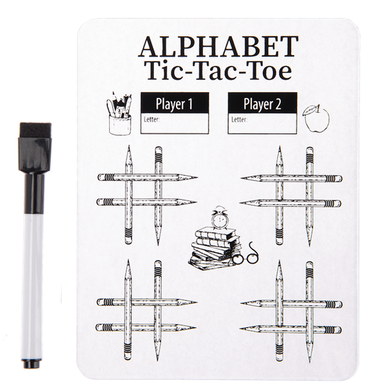 Tic Tac Toe Alphabet