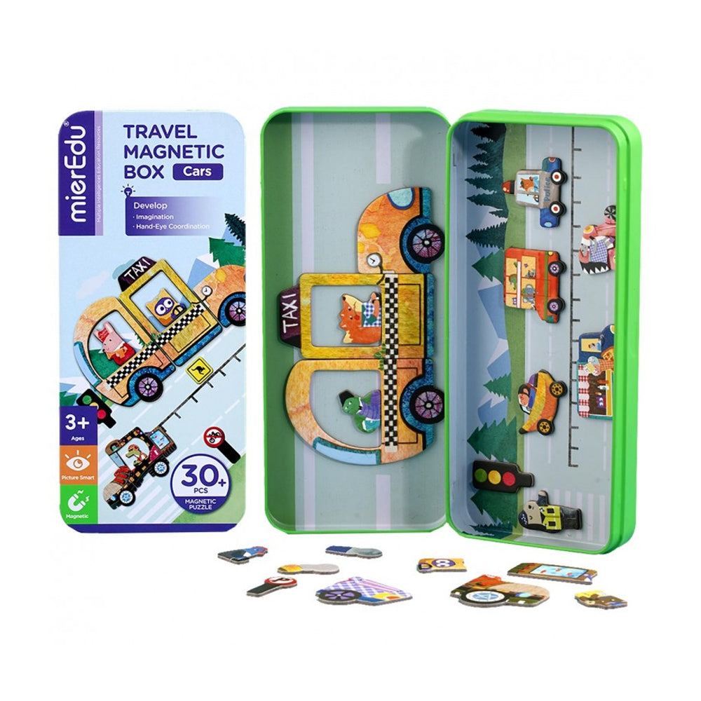 Magnet Puzzle Box - Cars