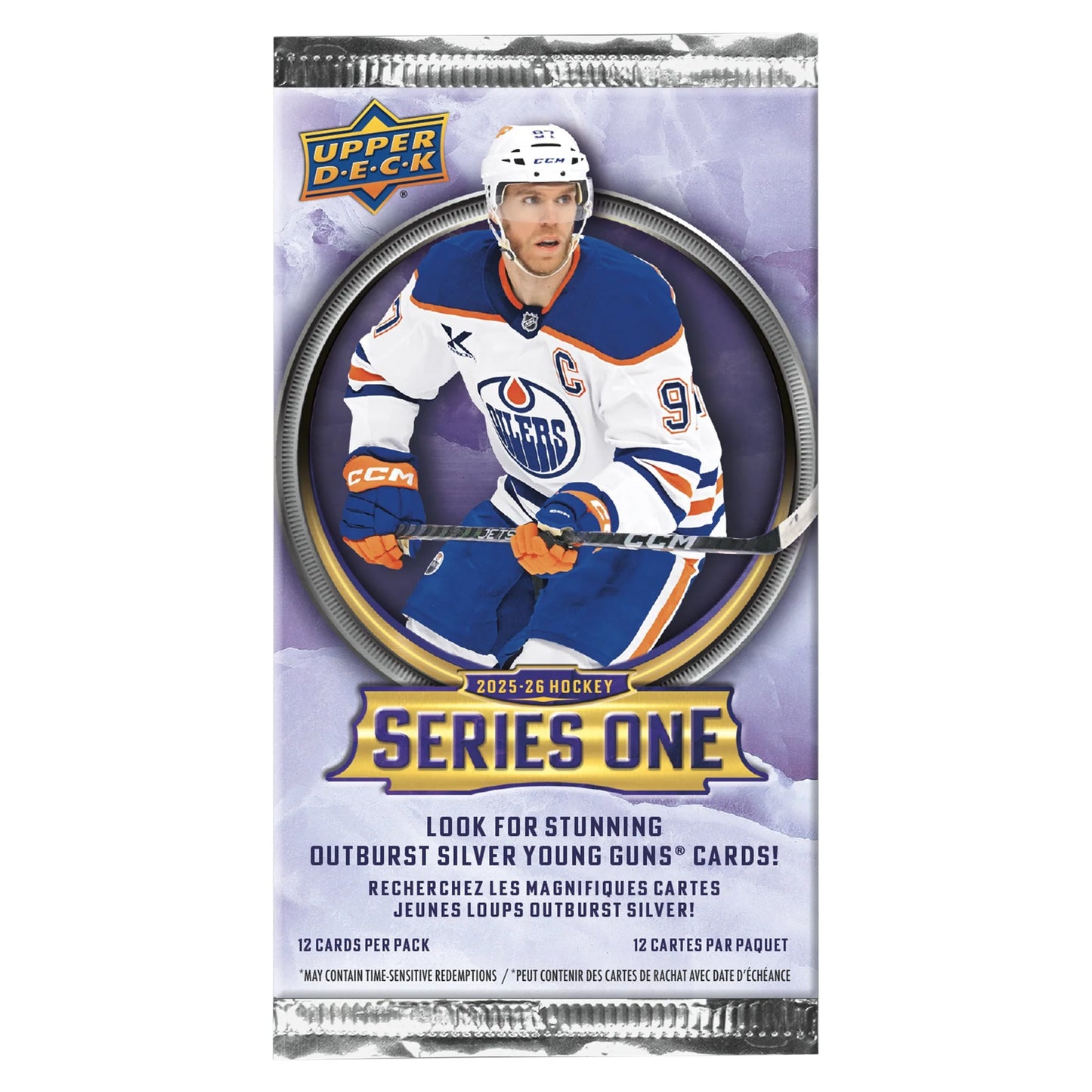 2025-26 Upper Deck Series 1 Hockey Card Pack