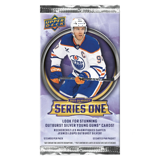 2025-26 Upper Deck Series 1 Hockey Card Pack