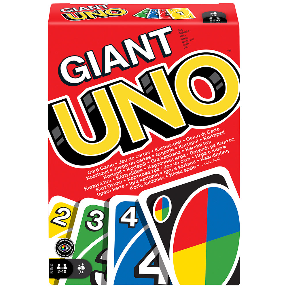 Giant Uno Game Card