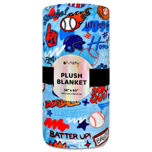 COREY PAIGE BALL GAME PLUSH BLANKET