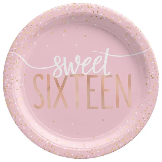 Sweet 16 Dessert Plates