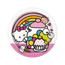Hello Kitty and Friends Dessert Plate