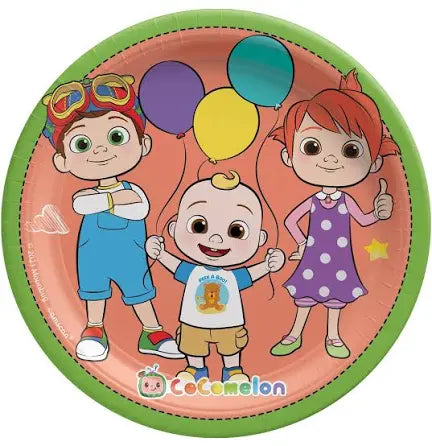 Cocomelon Dessert Plate