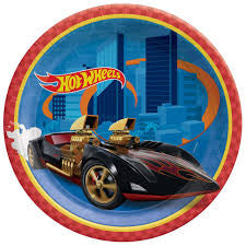 Hot Wheels Dessert Plate