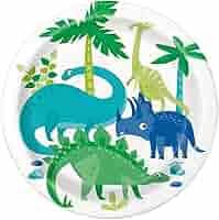 Dinosaur Dinner Plate