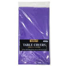 Purple Round Tablecloth