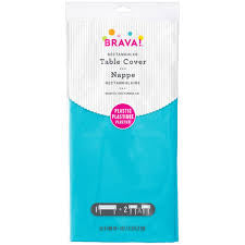 Light Blue Rectangle Tablecloth