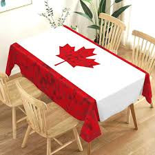 Canada Day Rectangle Tablecloth