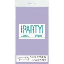 Light Purple Rectangle Tablecloth