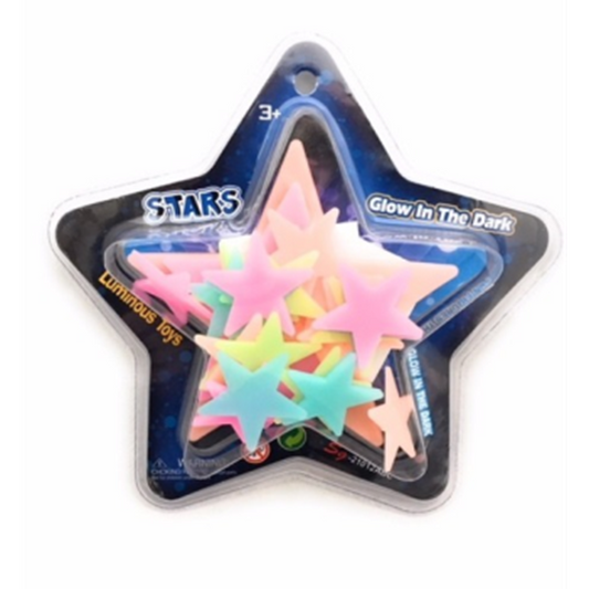Glow in the dark stars