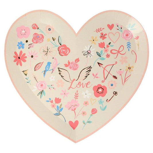 Valentines Heart Plate