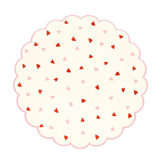 Heart Pattern Side Plate