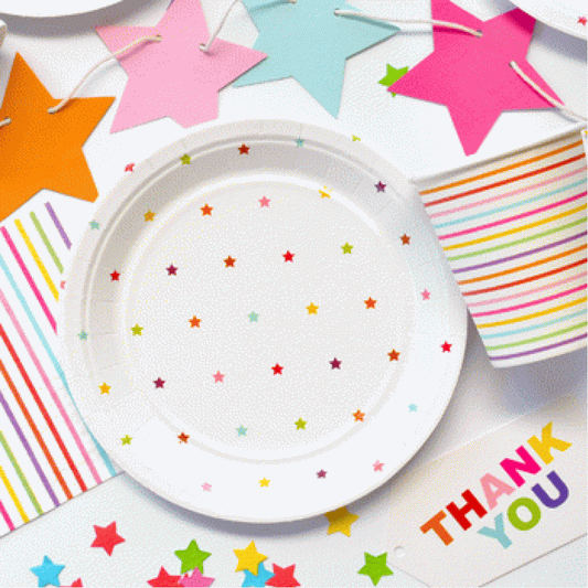 Rainbow Star Plate