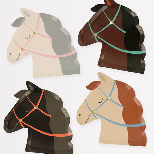 Horse Assorted Plates