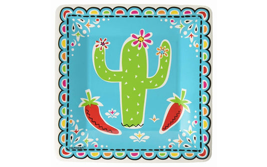 Picado De Papel Plate