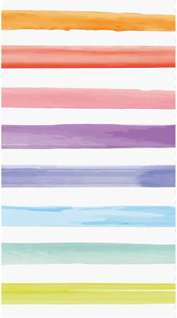 Water Colour Stripes Guest Napkins