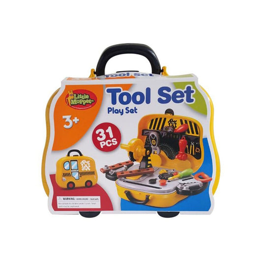 TOOL SET PLAYSET WITH CARRYING CASE