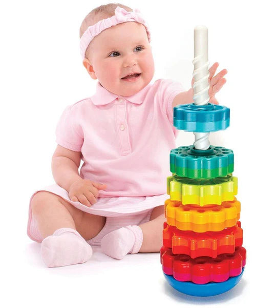 Fat Brain Toys - SpinAgain Stacking Toy