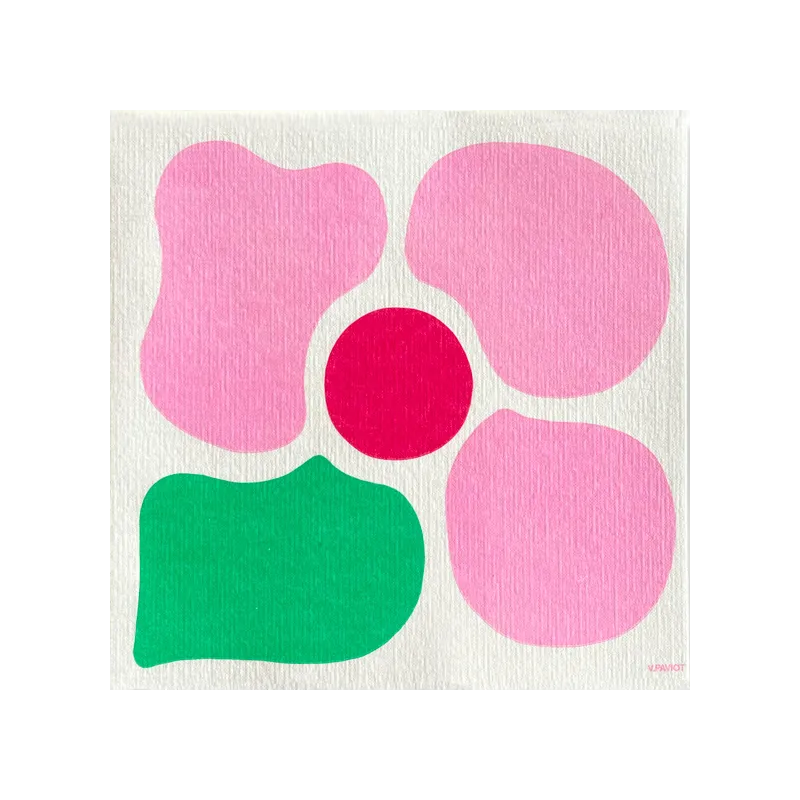 Fleur Pop Rose Dinner Napkin