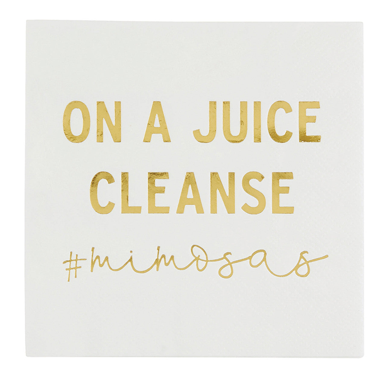 Juice Cleanse Cocktail Napkin