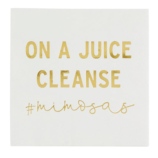 Juice Cleanse Cocktail Napkin