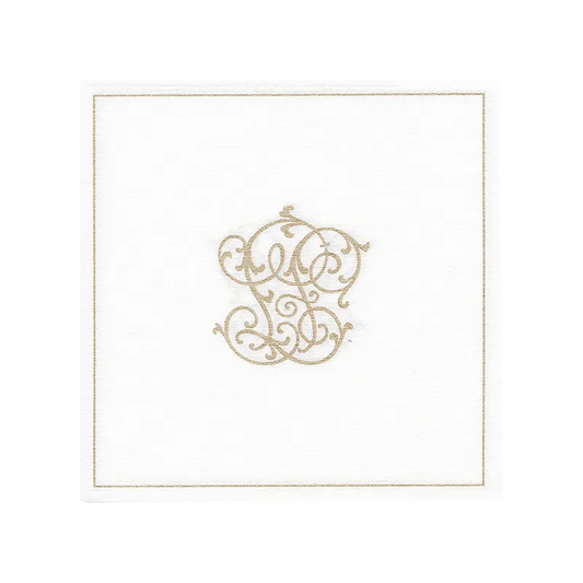 Chiffre OR Cocktail Napkin