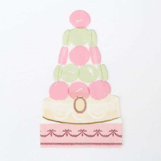 Laduree Paris Macaroon Pyramid Napkins