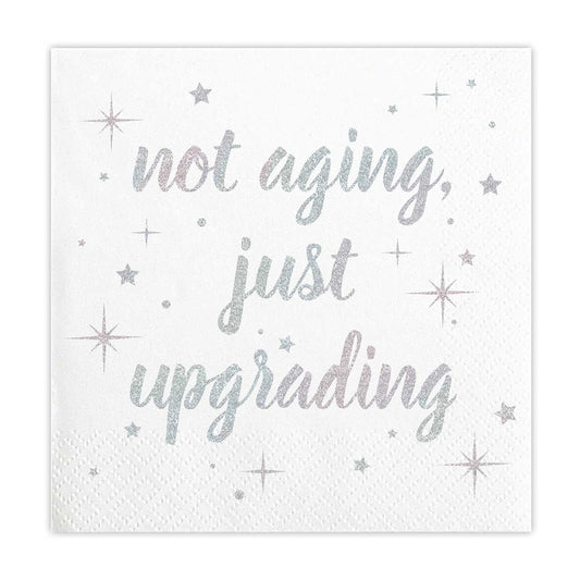 Not Aging Cocktail Napkin