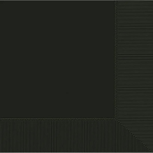 Black Cocktail Napkin