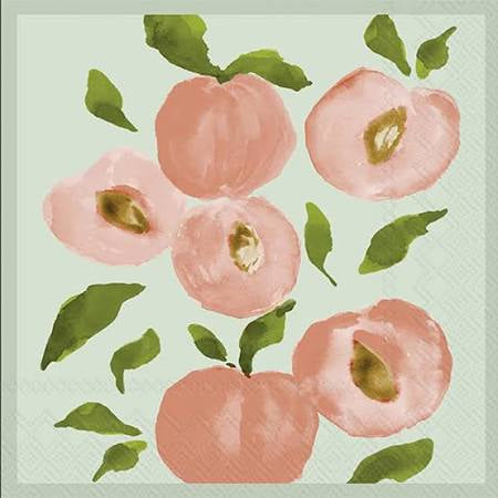 Peaches Cocktail Napkin