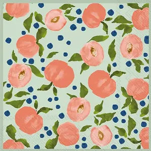 Peaches Lunch Napkin