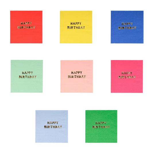 Assorted HBD Cocktail Napkins