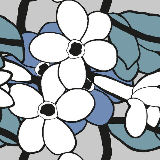 Kukkatarha Aqua Cocktail Napkin