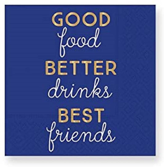 Good Better Best Cocktail Napkin