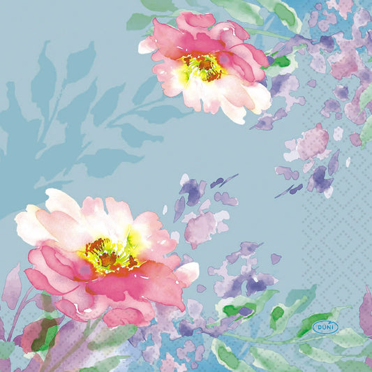 Flowy Floral Lunch Napkin