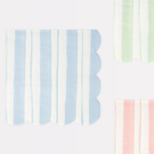 Ticking Stripe Lunch Napkin