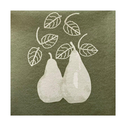 Green Pear Dinner Napkins