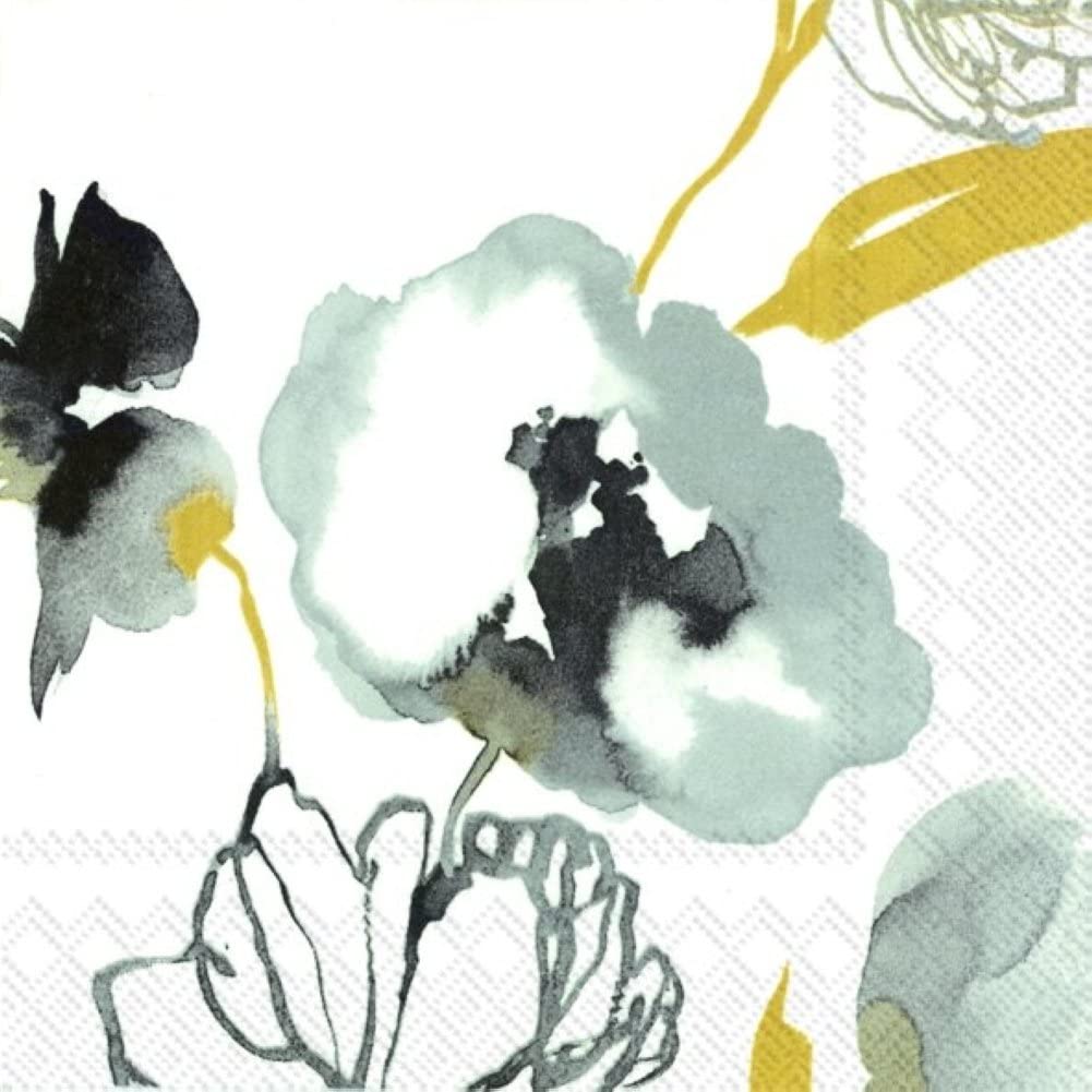 Arielle Silver Cocktail Napkin
