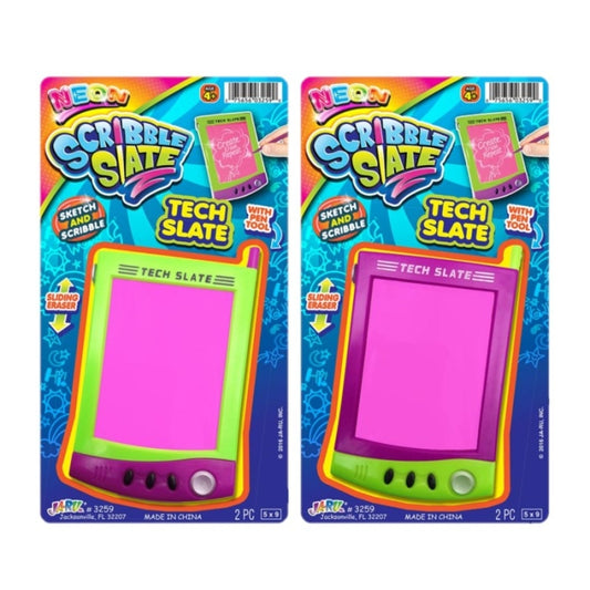 Neon Scribble Slate