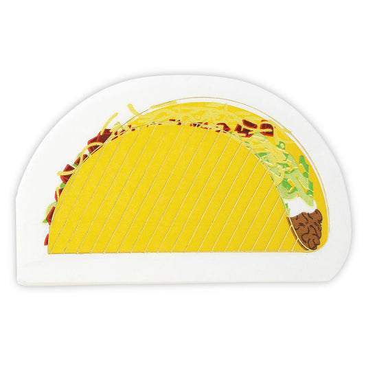 Taco Shape Cocktail Napkin