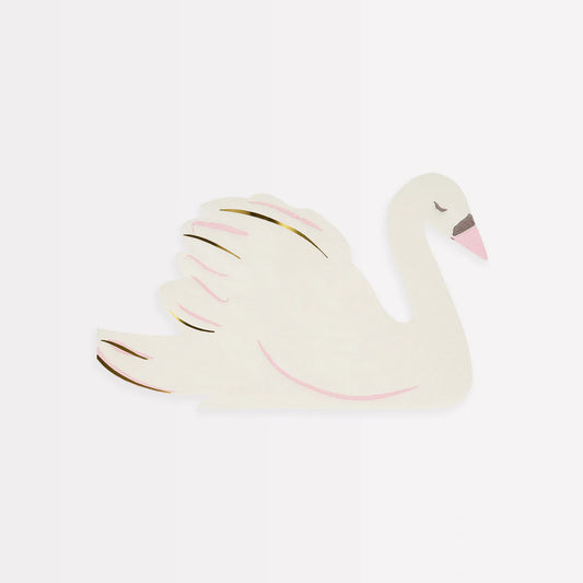 Swan Napkin