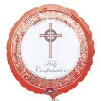 Holy Confirmation Foil Balloon 18in