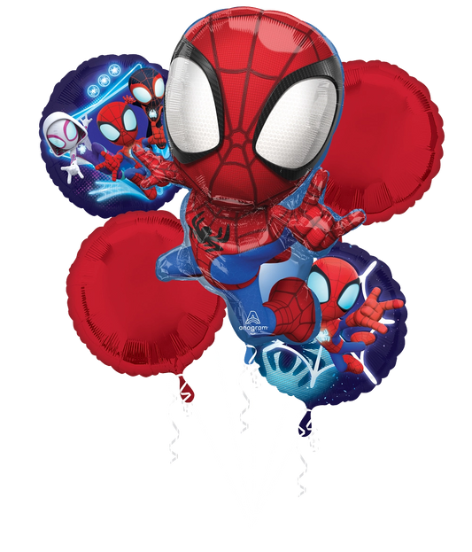 Spidey Amazing Friends Balloon Bouquet