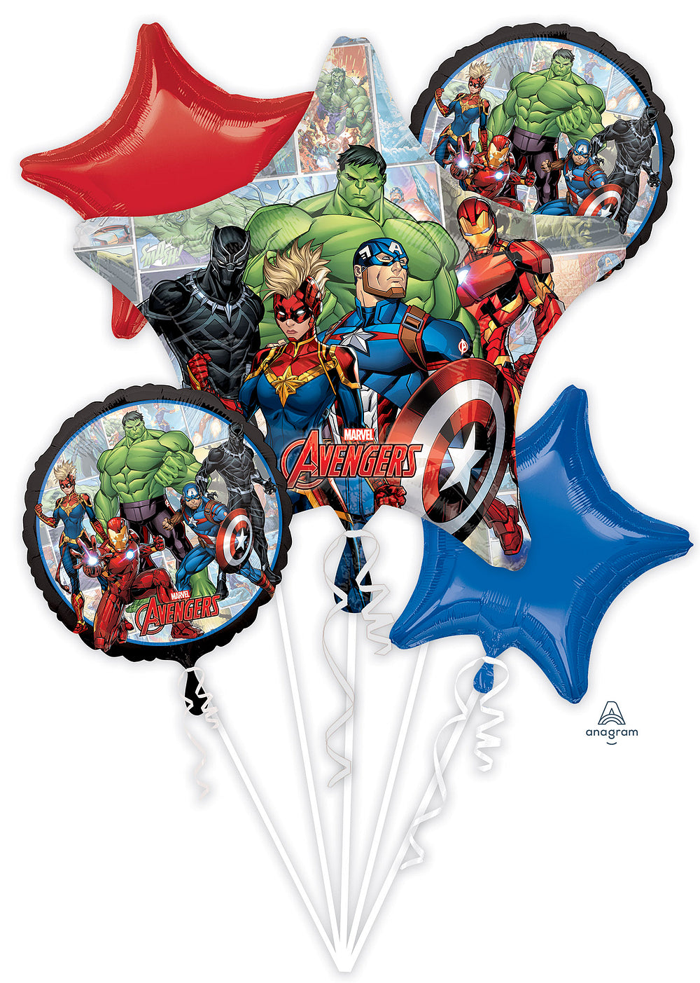 Avengers Balloon Bouqeut